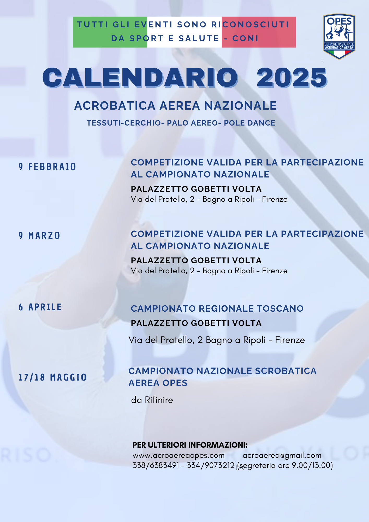 Calendario eventi 2025 – 2/2